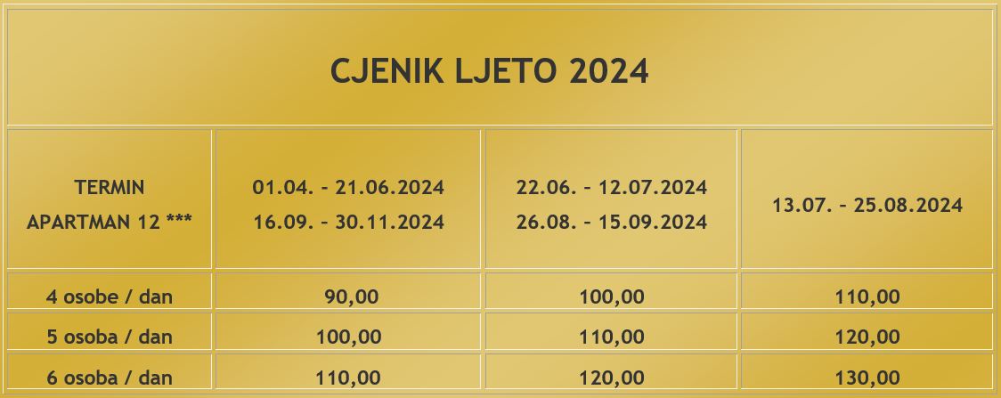 Cjenik ljeto 2024 HR
